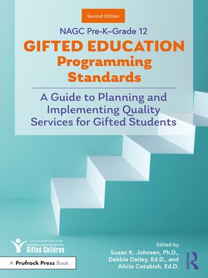 cover image of NAGC Pre-K–Grade 12 Gifted Education Programming Standards